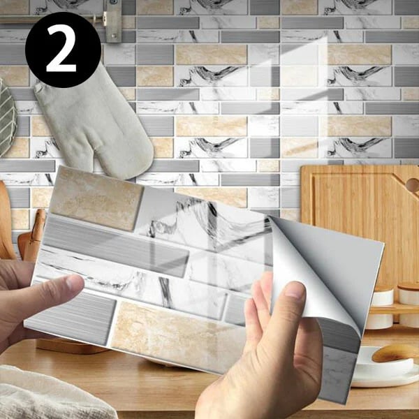 🔥LAST DAY 49% OFF🔥 CREATIVE HOME BEAUTIFICATION 3D TILE STICKERS